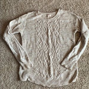 Crew Neck Knit Sweater
